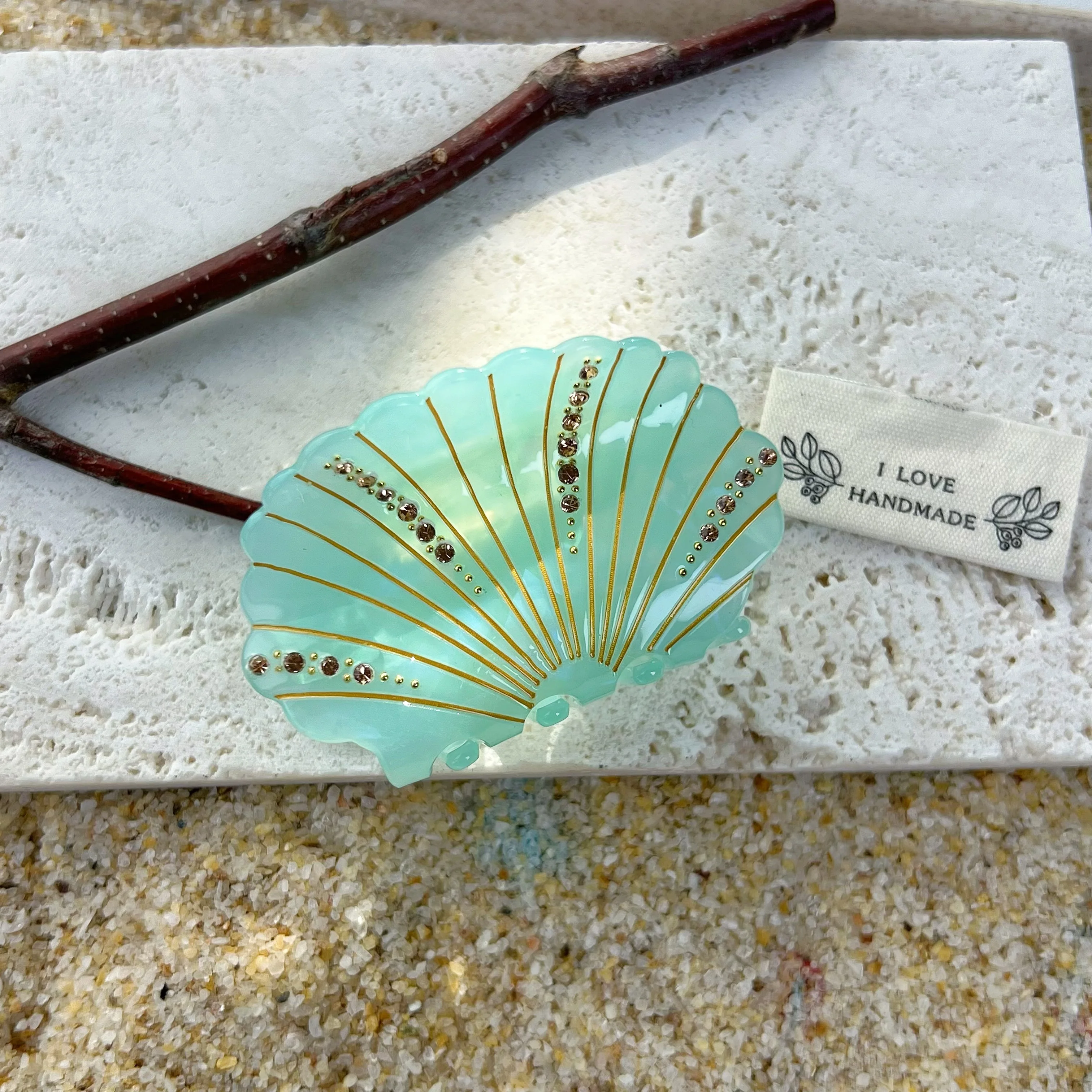 Claw Hair Clips. Unique and casual summer family style. Acetate, handmade. High - quality. Fashion - trendy.