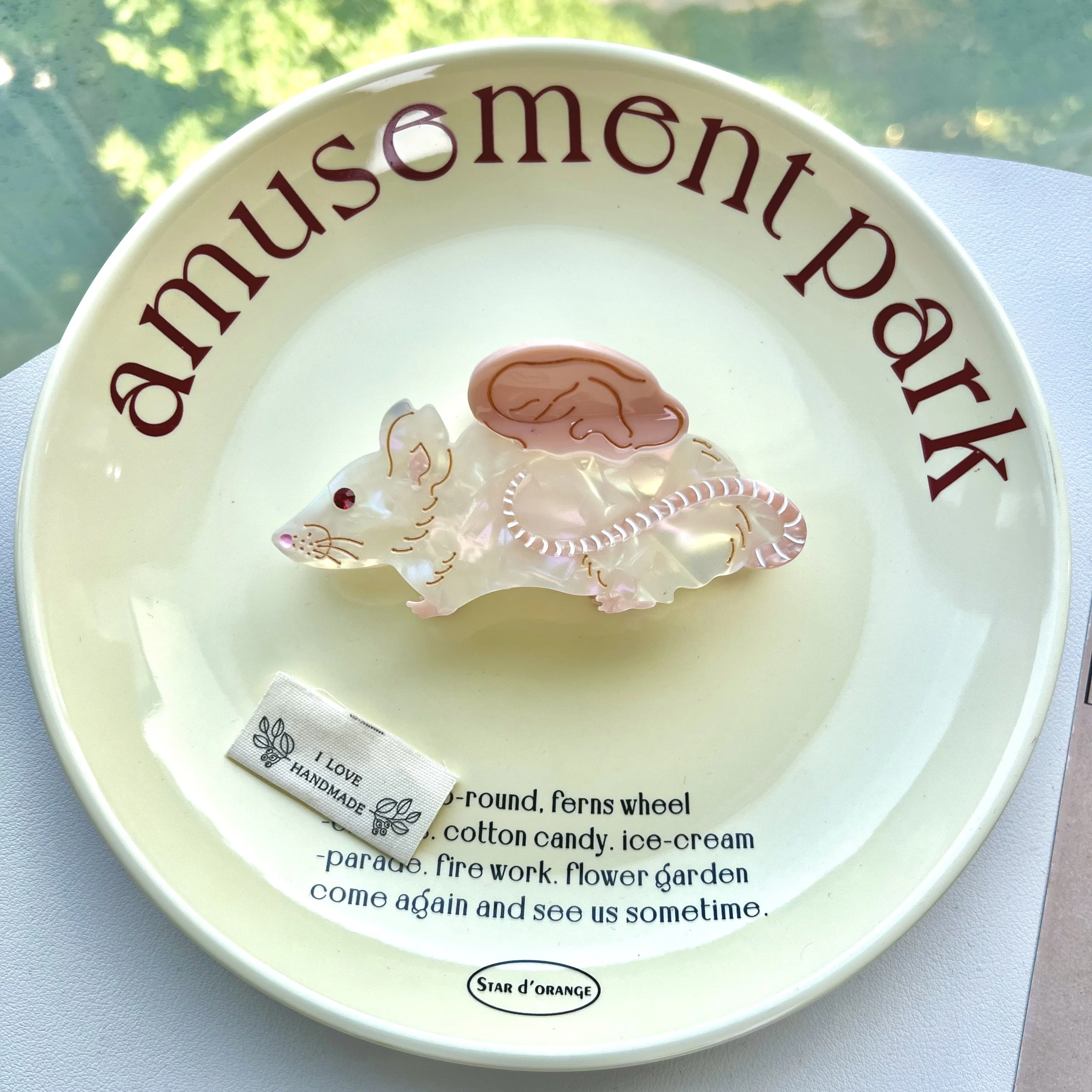 Claw Hair Clips. Unique and casual summer family style. Acetate, handmade. High - quality. Fashion - trendy.