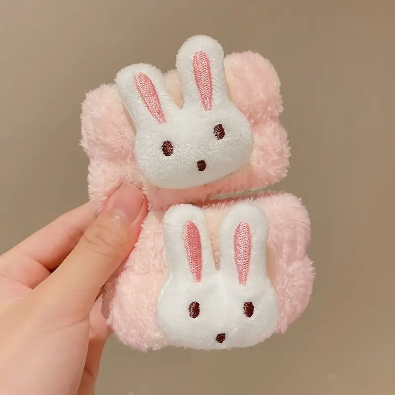2PCS/set Cartoon Wash Face Hair Bands Cuff Waterproof Bands for Washing Face Spa Washband Microfiber Wristbands Wrist Sweatband