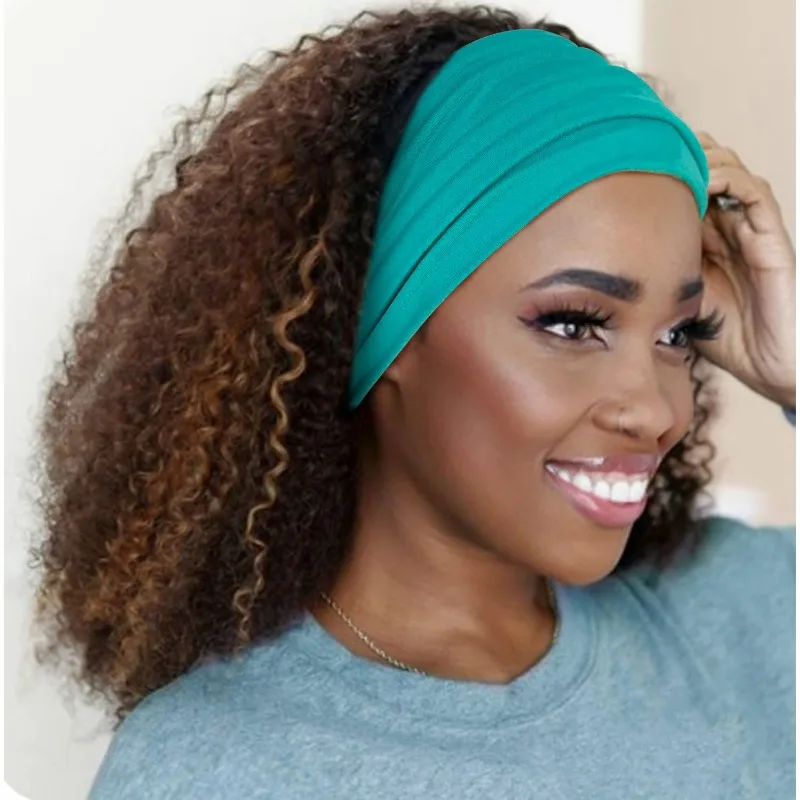 10pcs Women Non-Slip Headbands,Fashion Sports Headband,Soft Fabric Elastic Headband,Suitable for Exercise,Yoga,Running Accessory