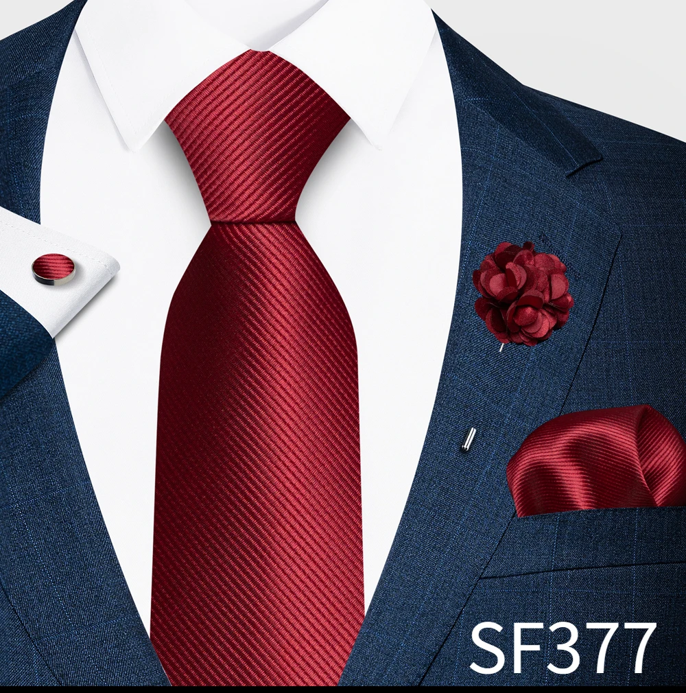 Elegant Solid Color Men's Tie 4-Piece Set, 1200-Needle High-Density Wrinkle-Resistant, Suitable for Weddings and Banquets, Best