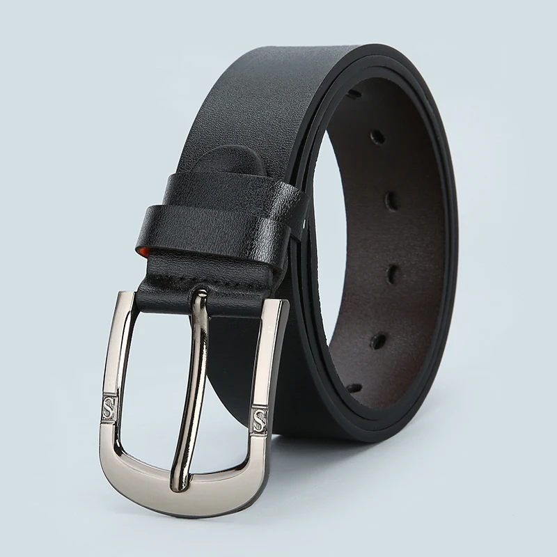 New Genuine Leather Men Belt Retro Casual Fashion Belts Luxury Brand Luxurious High-Quality Belt for Men Jeans Decoration