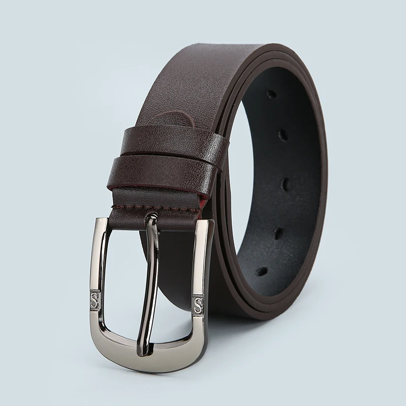 New Genuine Leather Men Belt Retro Casual Fashion Belts Luxury Brand Luxurious High-Quality Belt for Men Jeans Decoration