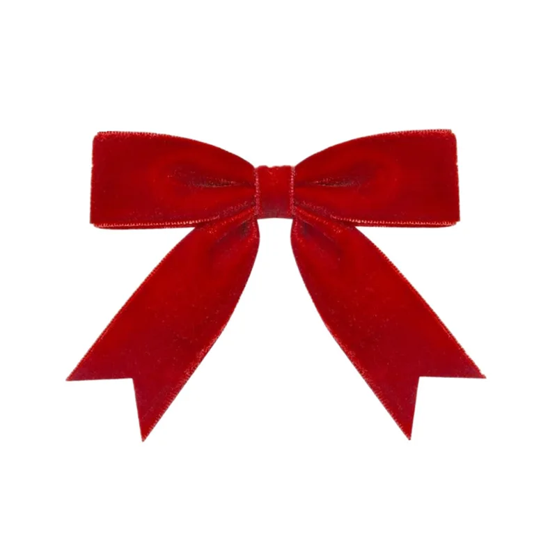 2026 Cute Velvet Bow Christmas Hairpins Children Girls Kid Hair Clips Barrettes Accessories Hairclip Headwear Headdress Ornament