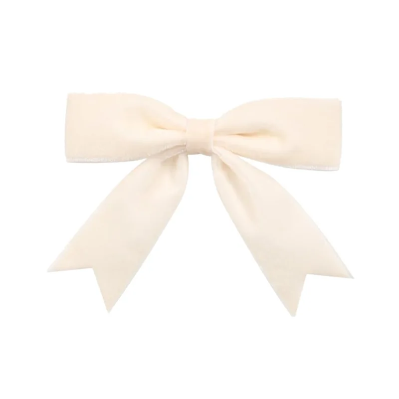 2026 Cute Velvet Bow Christmas Hairpins Children Girls Kid Hair Clips Barrettes Accessories Hairclip Headwear Headdress Ornament
