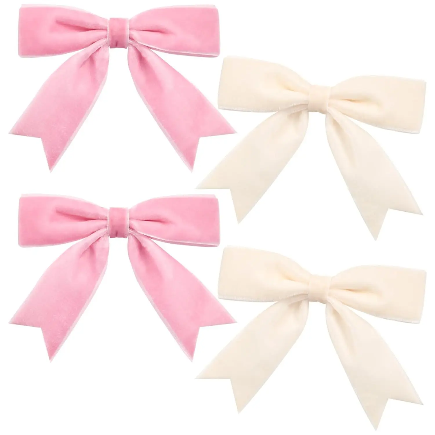 2026 Cute Velvet Bow Christmas Hairpins Children Girls Kid Hair Clips Barrettes Accessories Hairclip Headwear Headdress Ornament