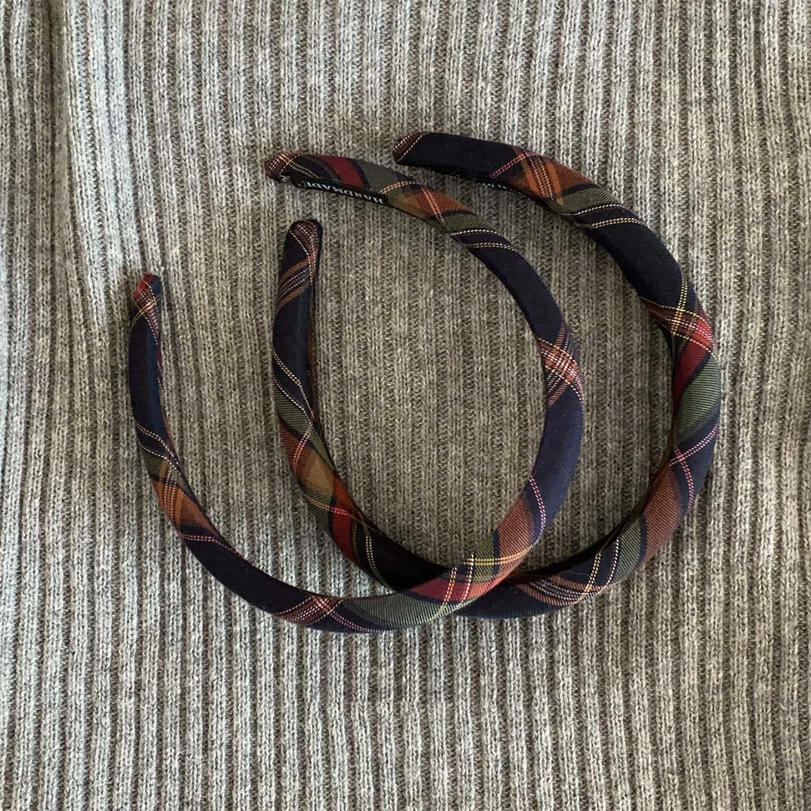1PCS Classic Khaki Checkered Headband, Retro British-Style Hair Hoop, High-End Hair Clip for Hair Styling, Sponge Hair Accessory