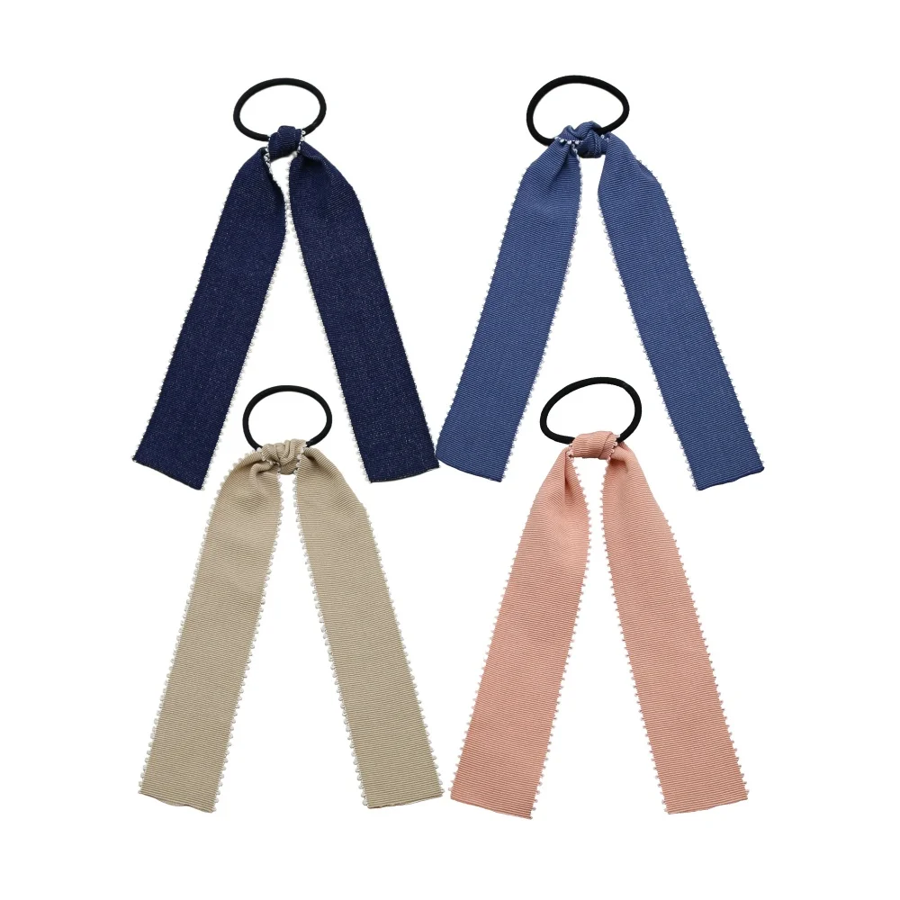 New Fashion Threaded tooth edge Hair Accessories Lace Edge Hair Hoops Baby Bow Hair Accessories Hair Straps Girl Decoration