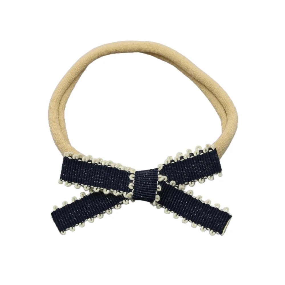 New Fashion Threaded tooth edge Hair Accessories Lace Edge Hair Hoops Baby Bow Hair Accessories Hair Straps Girl Decoration