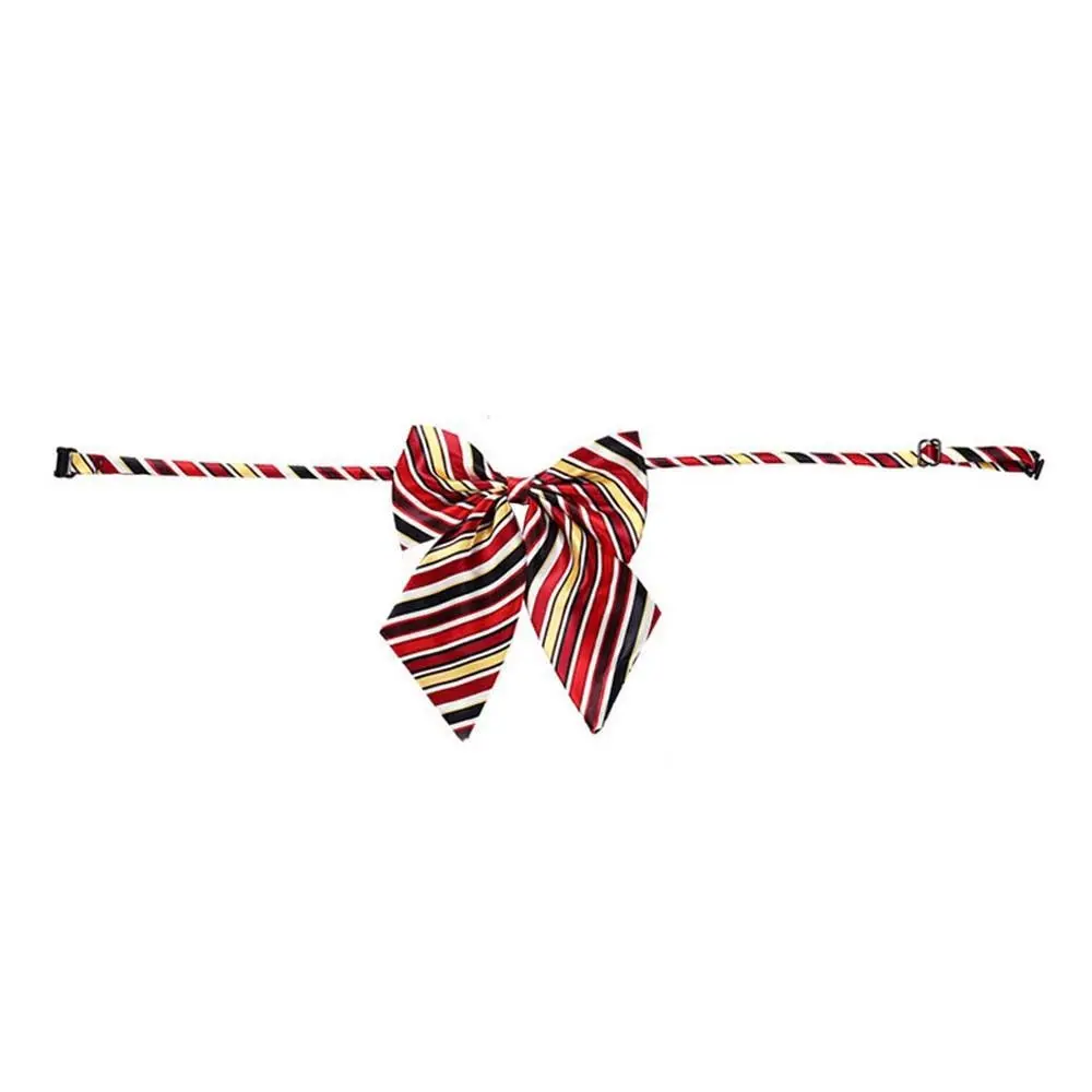 Stripe Airline Stewardess Necktie Korean Style Dots Bowknot Neckties Shirt Accessory Bank Teller Neck Tie