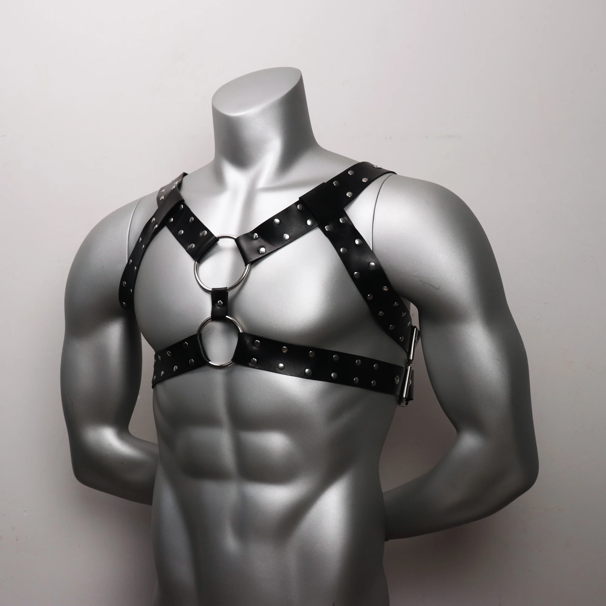 Men'S Decorative Casual Suspenders Belt, Stylish Harness B for Parties, Versatile And Decorative