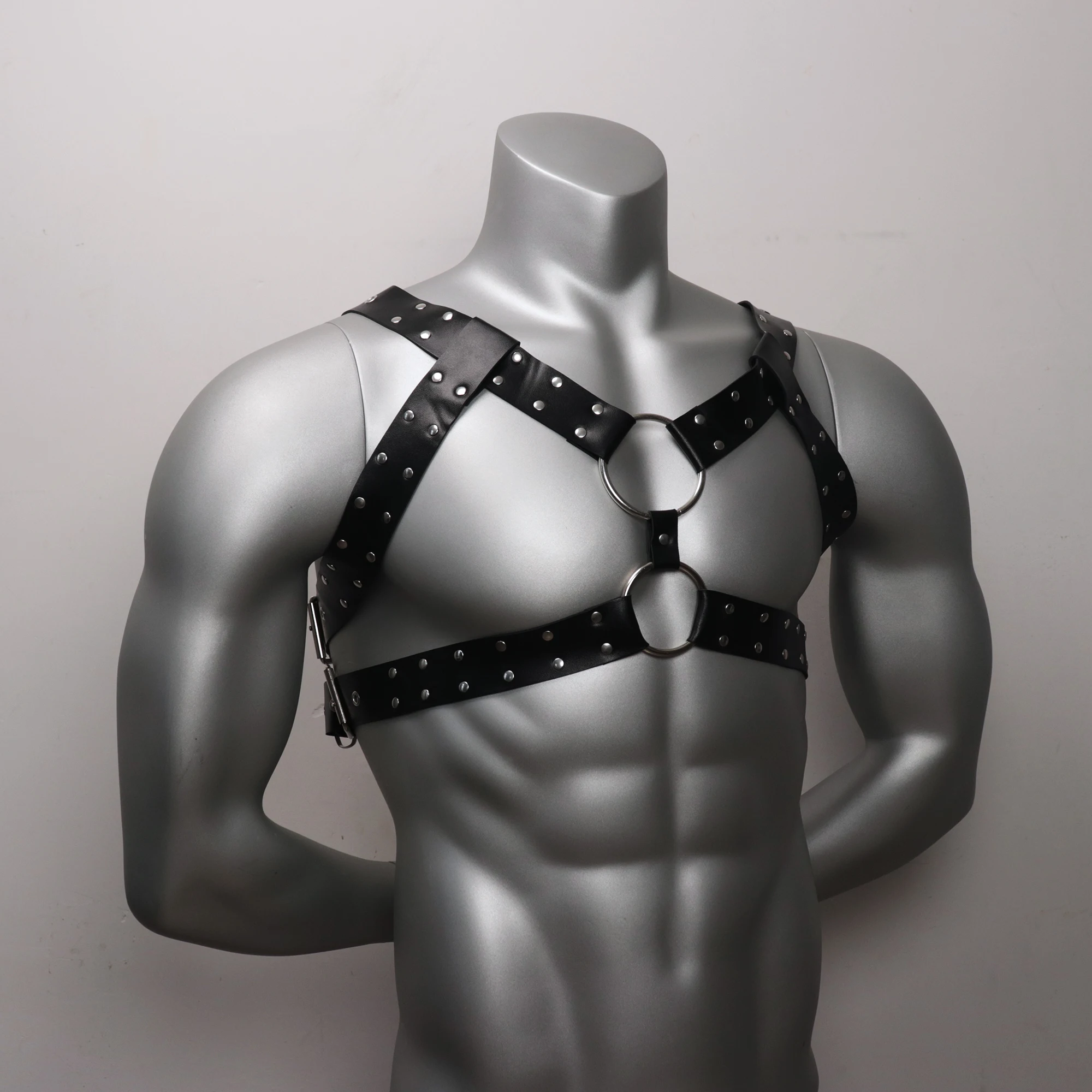 Men'S Decorative Casual Suspenders Belt, Stylish Harness B for Parties, Versatile And Decorative