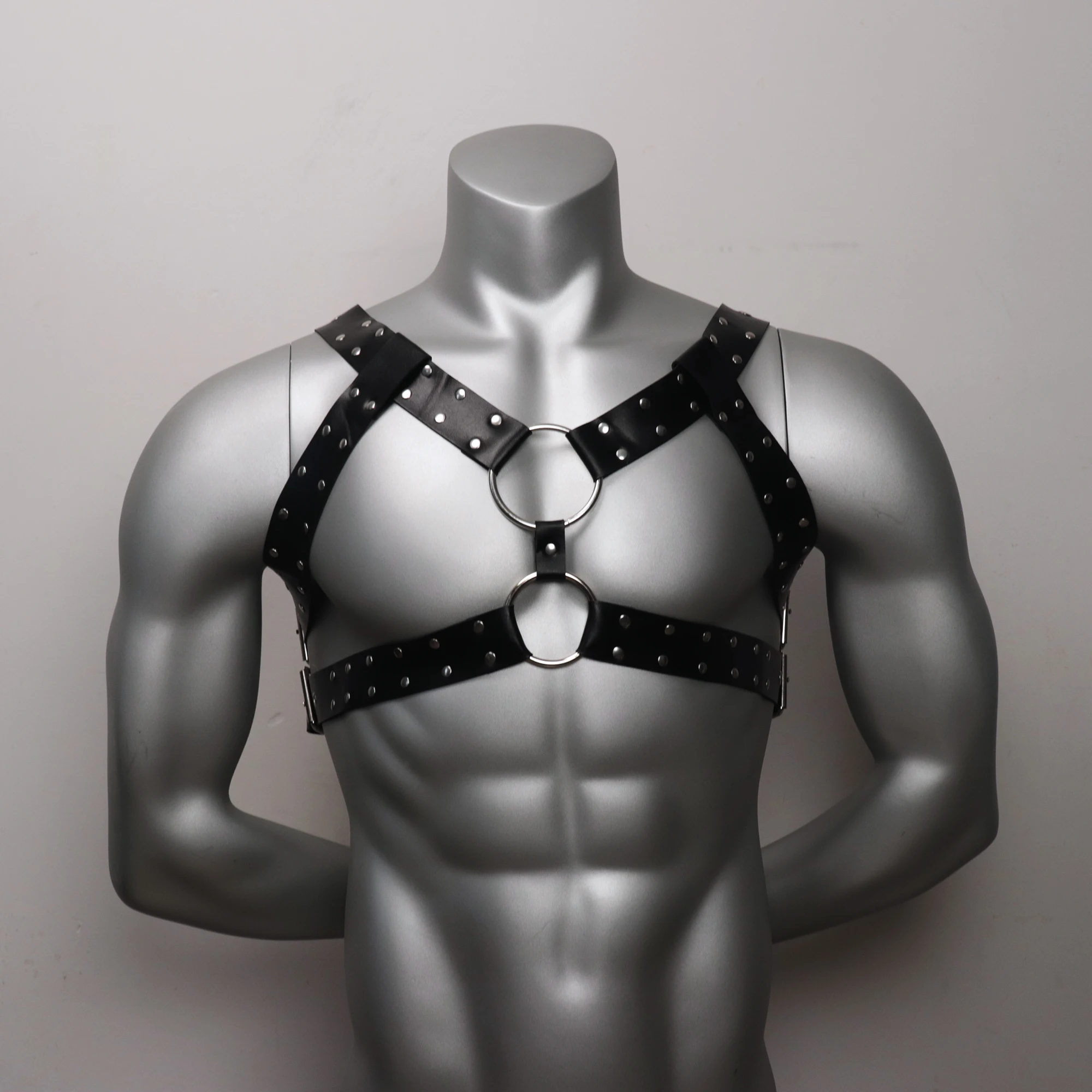 Men'S Decorative Casual Suspenders Belt, Stylish Harness B for Parties, Versatile And Decorative