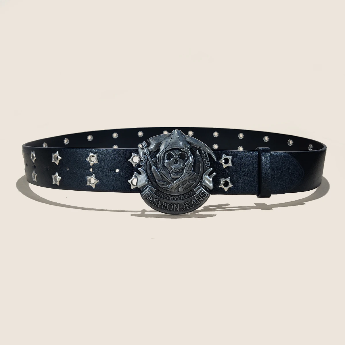 New Stylish Y2K Hollow PU Leather Fashion Punk Belt For Men Women-Trendy Accessory For Gift Giving,Neutral Waist Belts Plus Size