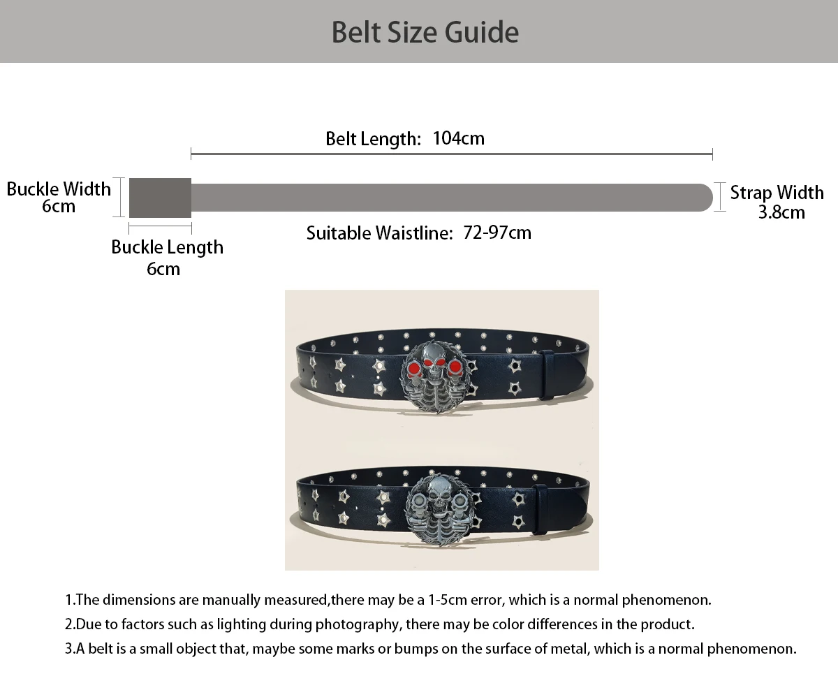 New Stylish Y2K Hollow PU Leather Fashion Punk Belt For Men Women-Trendy Accessory For Gift Giving,Neutral Waist Belts Plus Size