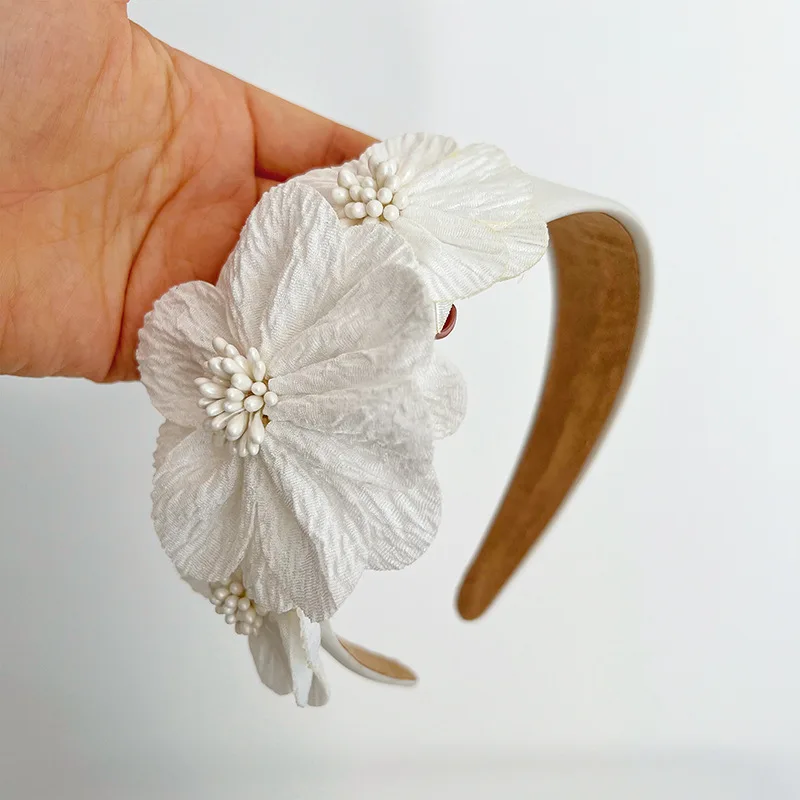 1 Threedimensional Floral Headband Suitable All Seasons,elegantandVersatileexquisite Texture,firmGrip,suitable VariousHairstyles