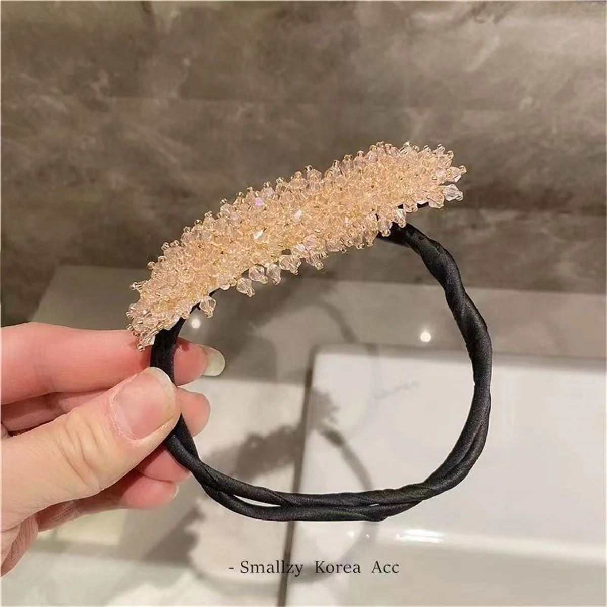 Crystal hair bun maker, braiding and styling tool, lazy twisting hair bun, bun hair stick, fluffy flower bun hair accessory