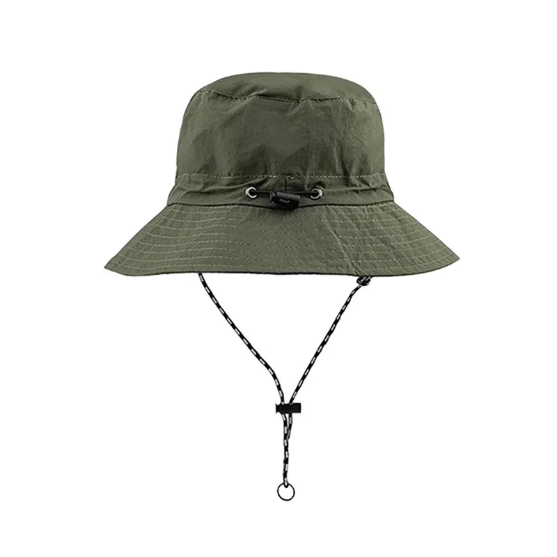 Waterproof Fisherman Hat Sun Protection Women's Summer Men's Thin Design Quick Drying Cycling Folding Sun Protection Portable