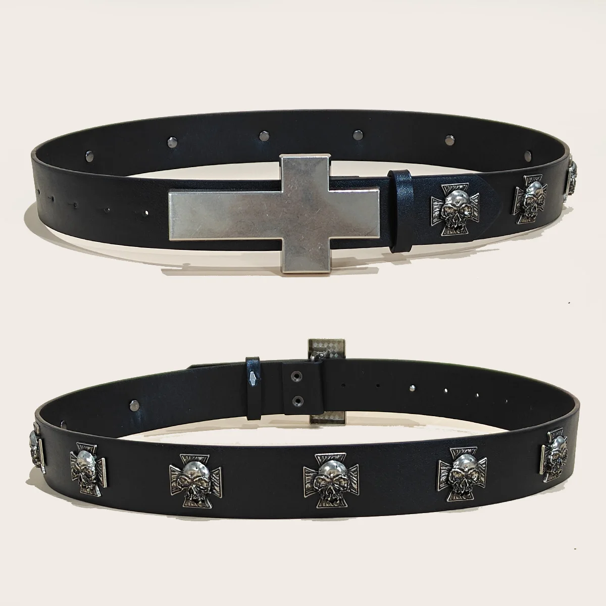 Punk Men's Belt Bohemian Style Fashion Personalized Belt For Men and Women Gothic Rock Y2K Belts For Jeans Dresses & Casual Wear