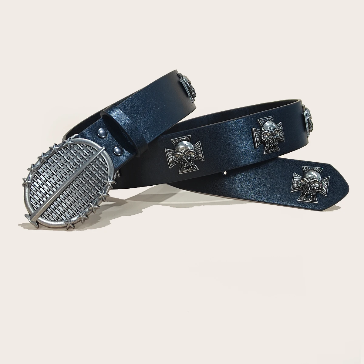Punk Men's Belt Bohemian Style Fashion Personalized Belt For Men and Women Gothic Rock Y2K Belts For Jeans Dresses & Casual Wear