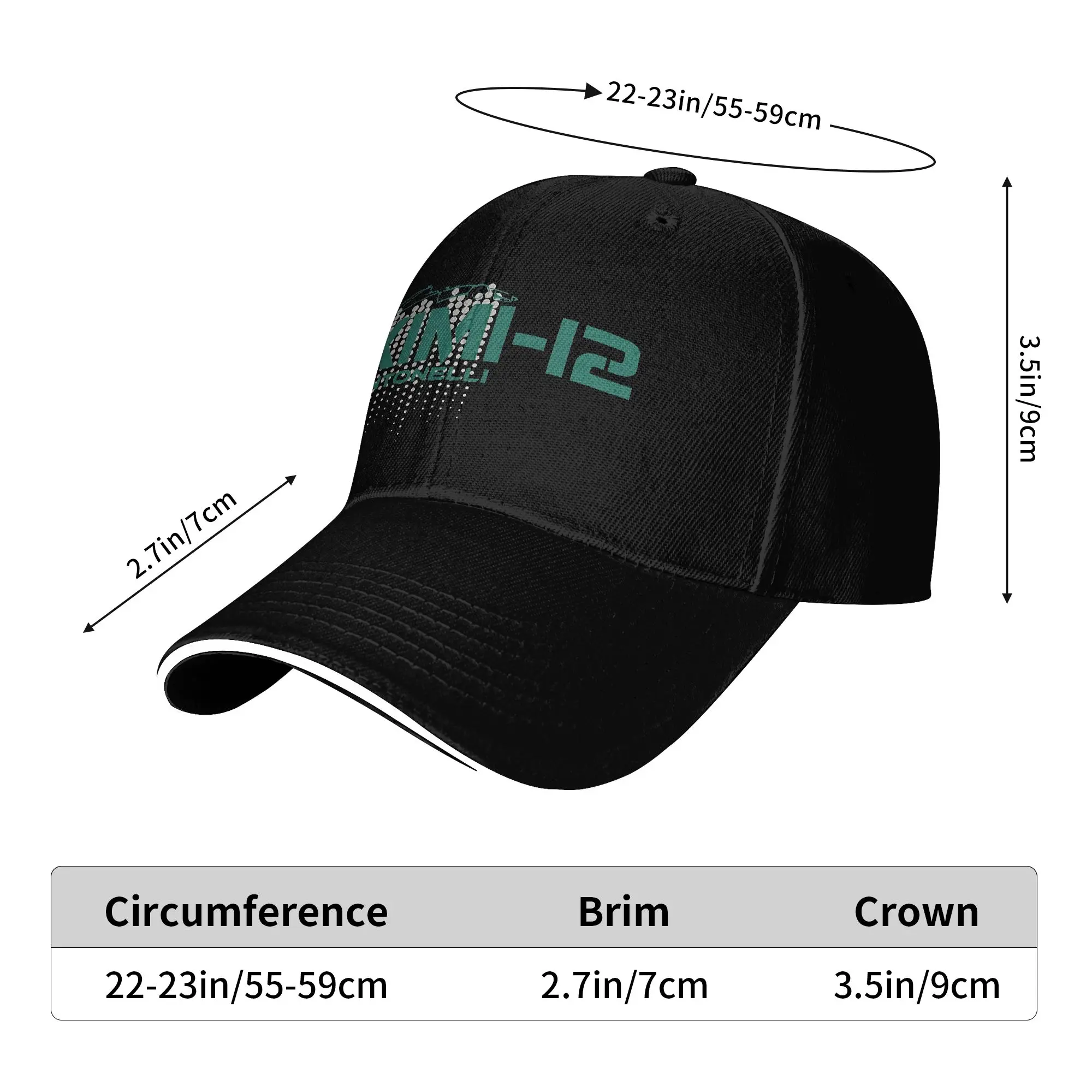 Kimi A-Antonellis Sun Baseball Cap  Summer y2k Cool Trucker Hat For Men Adult Hiking Fishing Snapback Cap