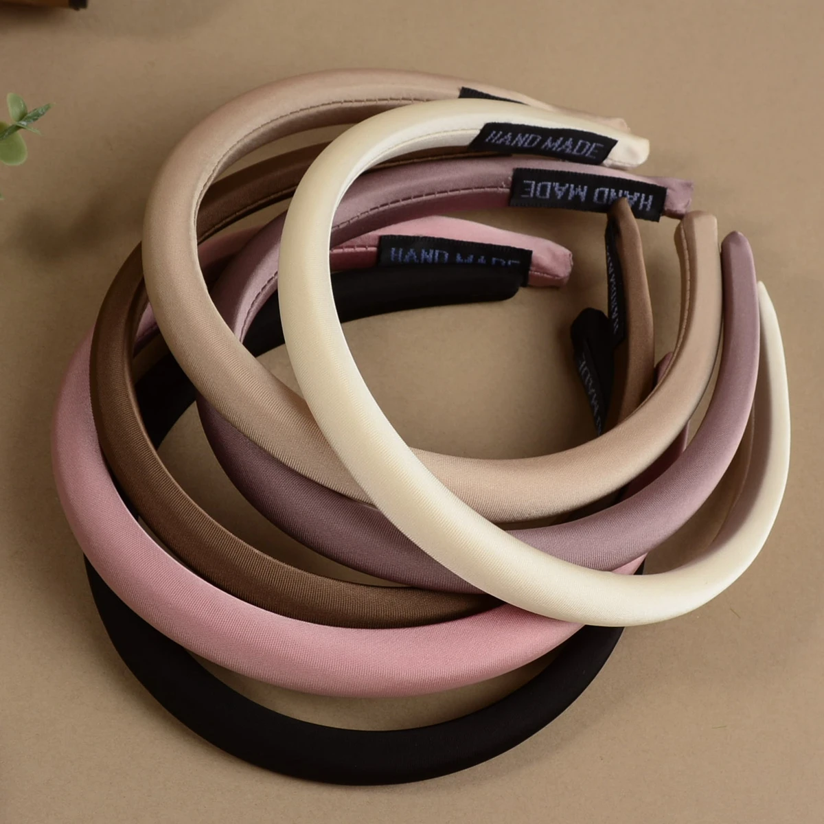 Fashion Satin Velvet Women's Sponge Headband, High-Quality Hair Accessory, Solid Color Thin Hairband, Simple Plain Band for Daily Wear, Women's Hair Accessory