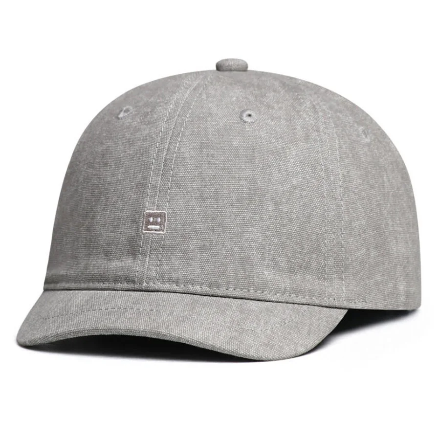 Short Brim Baseball Cap for Men and Women, Personalized Small Brim Hat, Minimalist Baseball Cap