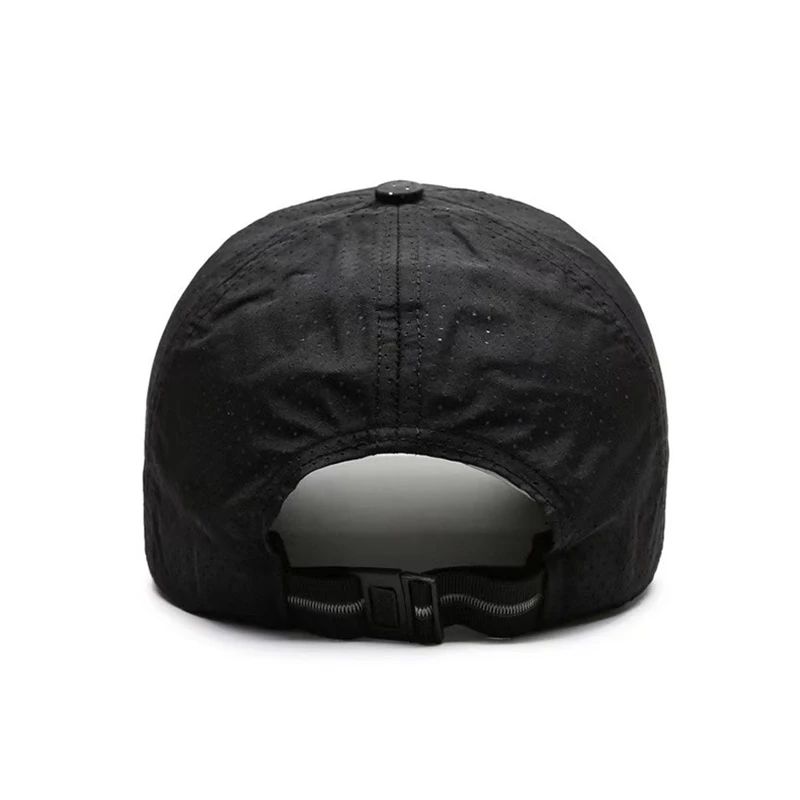 Spring Summer Outdoor Running Cap Unisex Thin Quick Drying Breathable Baseball Cap Soft Top Strapback Golf Cap for Men and Women