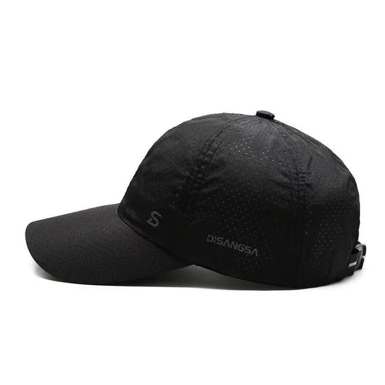 Spring Summer Outdoor Running Cap Unisex Thin Quick Drying Breathable Baseball Cap Soft Top Strapback Golf Cap for Men and Women