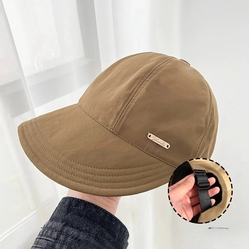 Rose Hat, Waffle Fisherman Hat, Women's Duckbill Hat, Fashionable and Versatile Sun Hat for Spring and Summer, Sun Protection