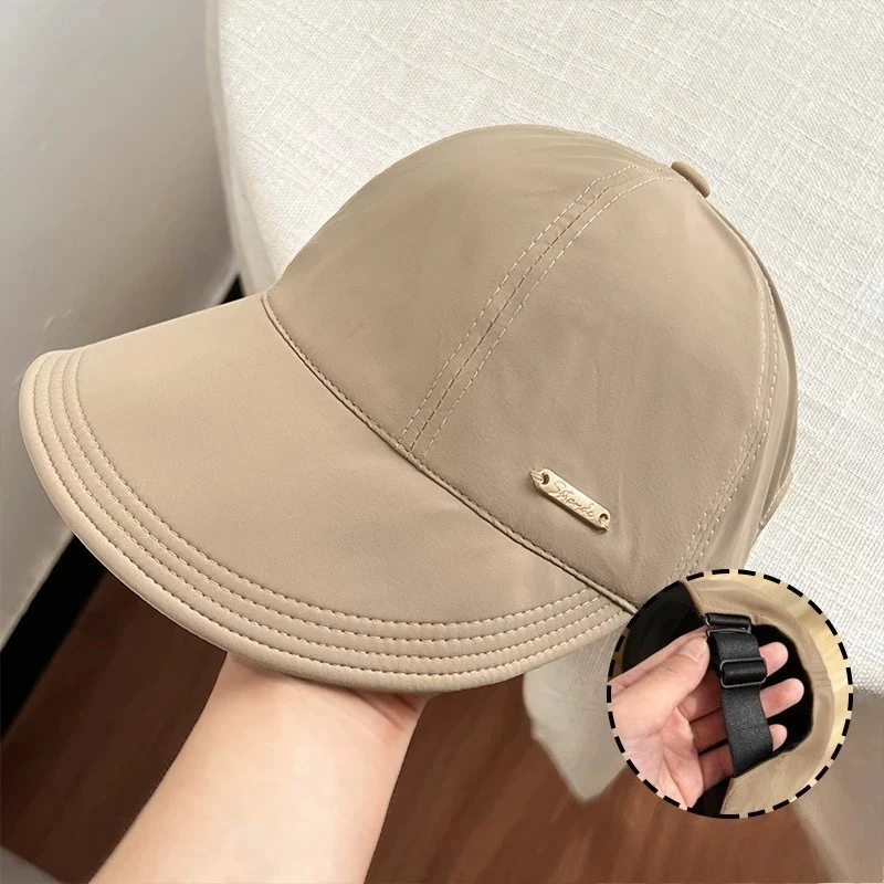 Rose Hat, Waffle Fisherman Hat, Women's Duckbill Hat, Fashionable and Versatile Sun Hat for Spring and Summer, Sun Protection
