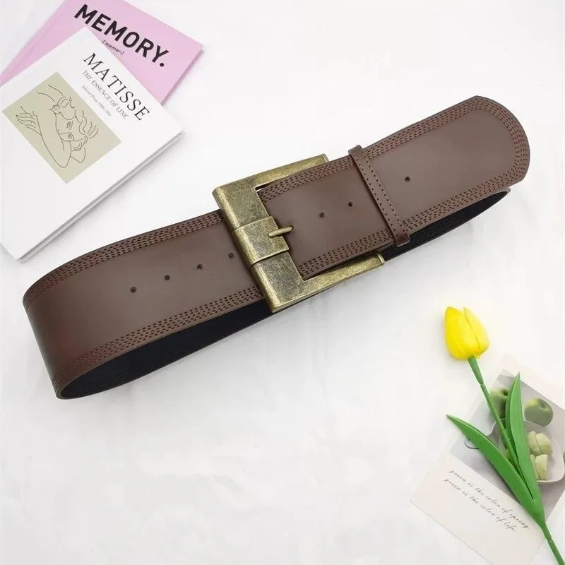 Wide Belt for Women, New Fashion Versatile Waist Belt