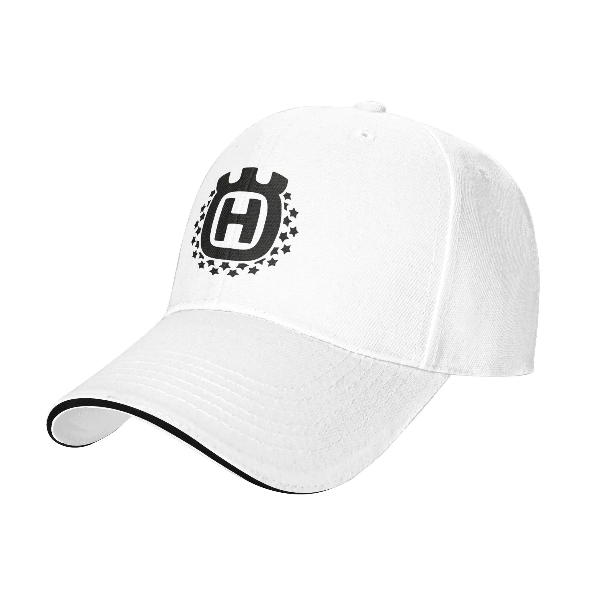 Summer Husqvarna Print Baseball Cap Running Hippie Fashion Custom DIY Sun Trucker Hat Unisex Men Sun-Proof Snapback Cap