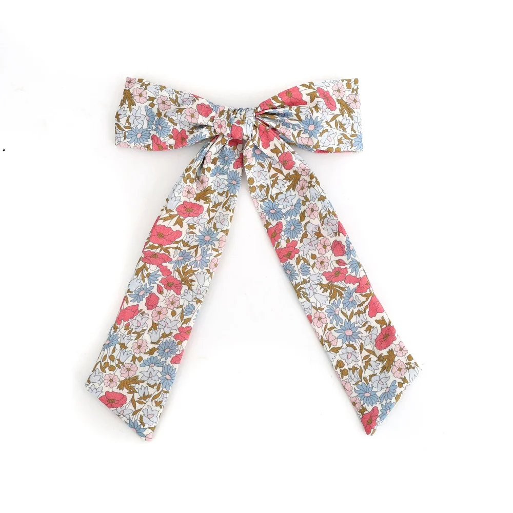 kntted Hairband with flower Bow for Children  Fashion lace Baby Clip Fresh Hairband Headband Stylish  Universal hair accessories