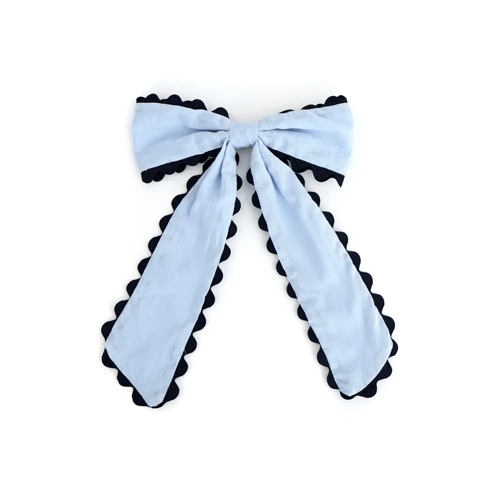 kntted Hairband with flower Bow for Children  Fashion lace Baby Clip Fresh Hairband Headband Stylish  Universal hair accessories