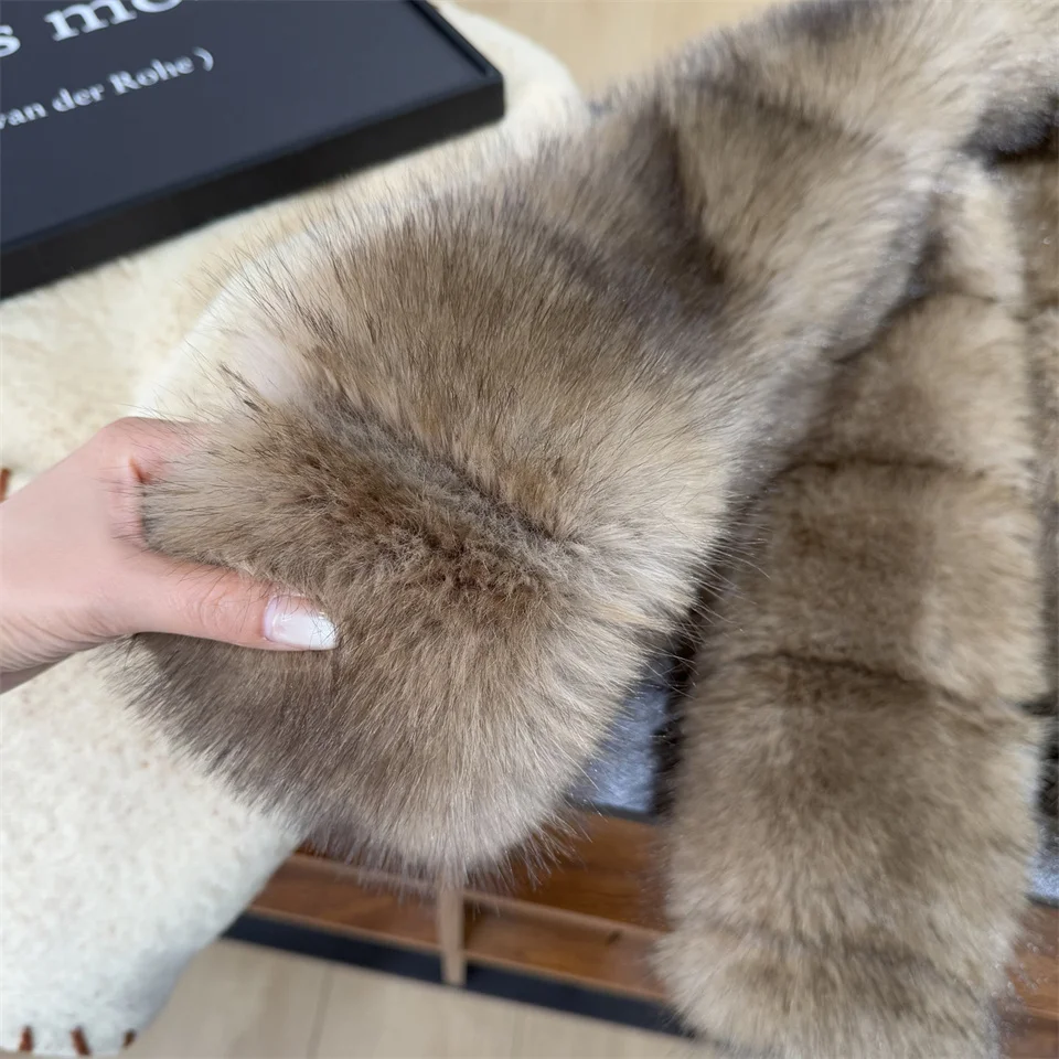 New Winter Imitation Mink Fur Scarfs Women Warm Fluffy Faux Fur Scart Women Luxury Wrap Korea Fashion Versatile Long Scarves