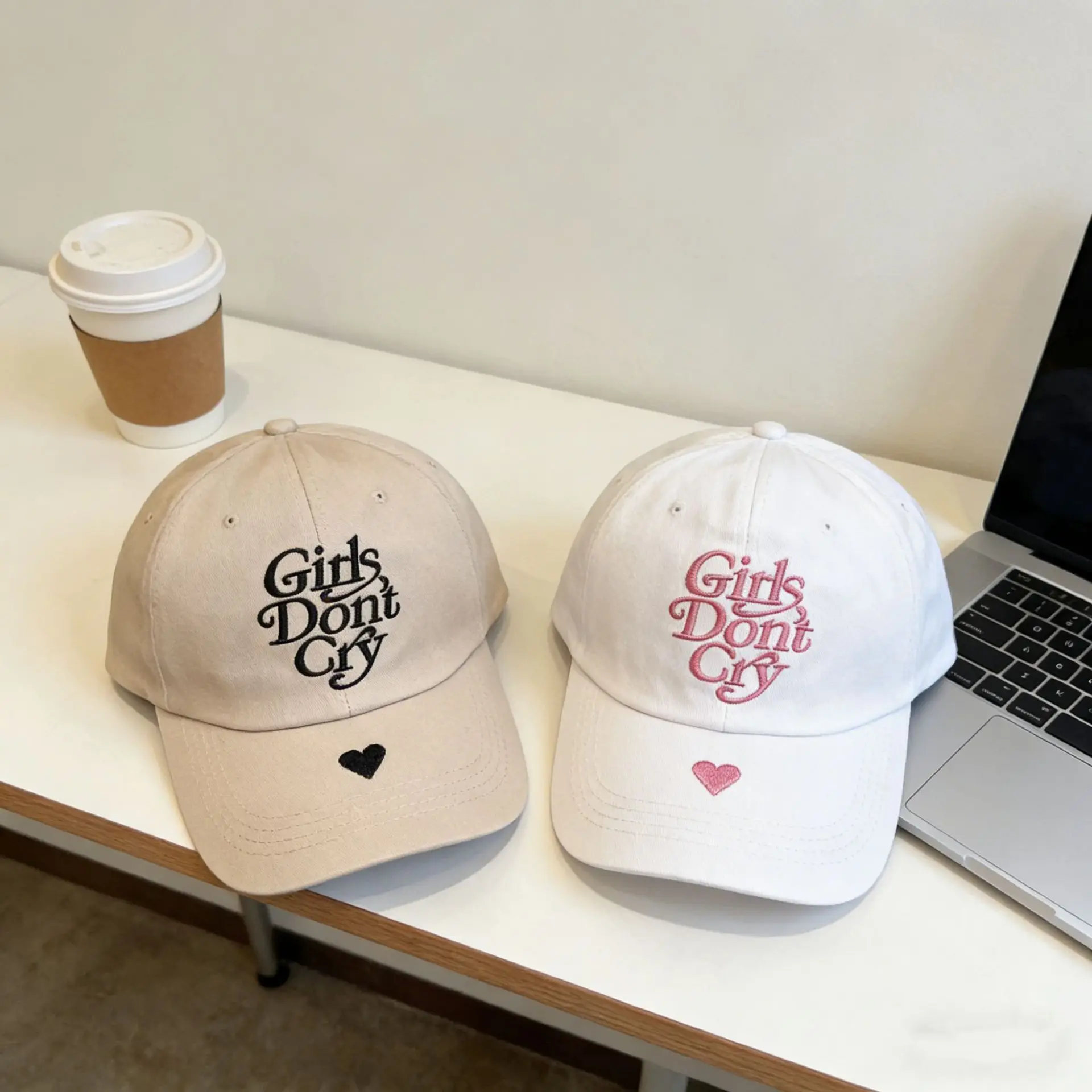 Men Women Korean Letter Embroidery Baseball Hats Sunshade Versatile Breathable Snapback Caps Fashion Street Ins Recreational