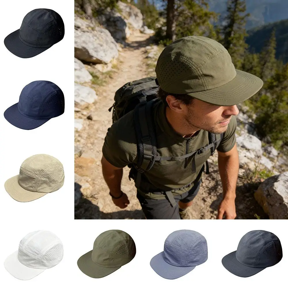 Breathable Baseball Hat Quick Drying Sun Protection Street Dance Hat Hiphop Skateboard Czapki Sombreros Snapback Hombre Hats