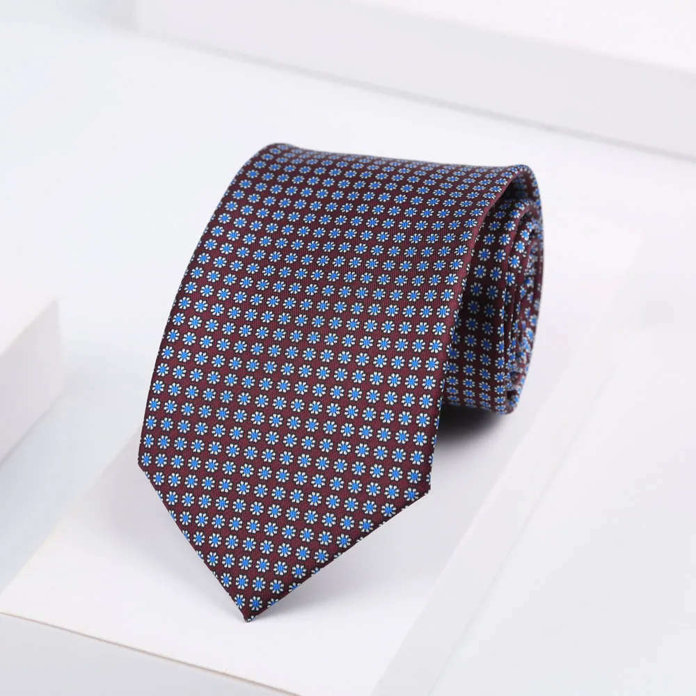 Super Soft Ties Men's Fashion Paisley Dot 8cm Necktie For Men Wedding Business Meeting Gravata Colorful Novelty Printing Tie