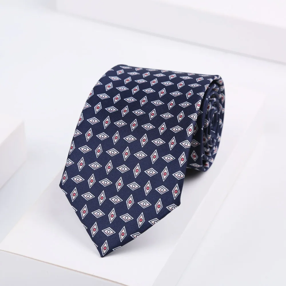 Super Soft Ties Men's Fashion Paisley Dot 8cm Necktie For Men Wedding Business Meeting Gravata Colorful Novelty Printing Tie