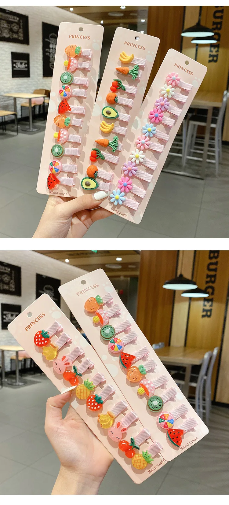 No Hair Damage Girls Hairpin Bangs Clip Little Girl Duckbill Less Hair Volume Baby Accessories Children's Hairpin