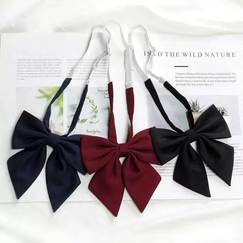 Women's Bowtie Bow Bowknot Adjustable Pre-tied Bow Tie Necktie for Lolita JK Cosplay Costume Accessory