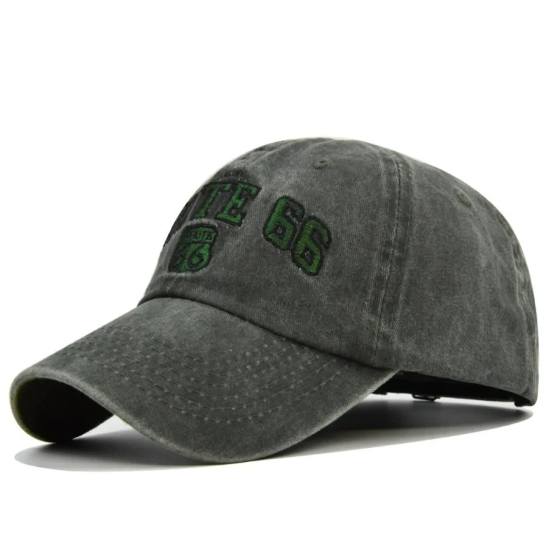 ROUTE 66 Letter Embroidered baseball cap Women Men Fashion Cotton Snapback Hat Hip Hop Trucker Dad Caps Outdoor Sun Hats Gorras