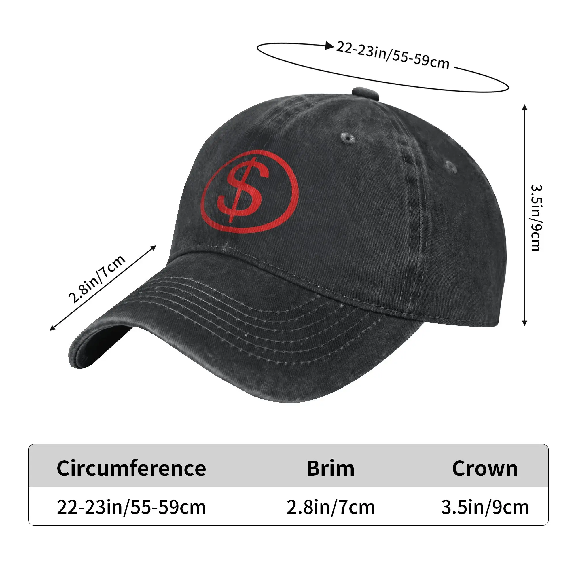 WORST GIRL IN AMERICA SLAYYTER Sun Baseball Cap Street Style Female Male Washed Trucker Hat Sunscreen Sports Baseball Caps Gift