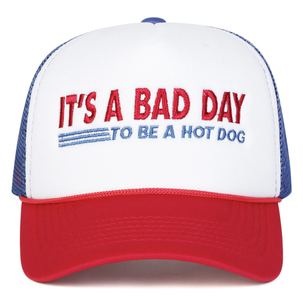 Unisex IT'S A BAD DAY Embroidery Baseball Net Caps Spring Summer Outdoor Adjustable Casual Hats Sunscreen Hat Sports Cap