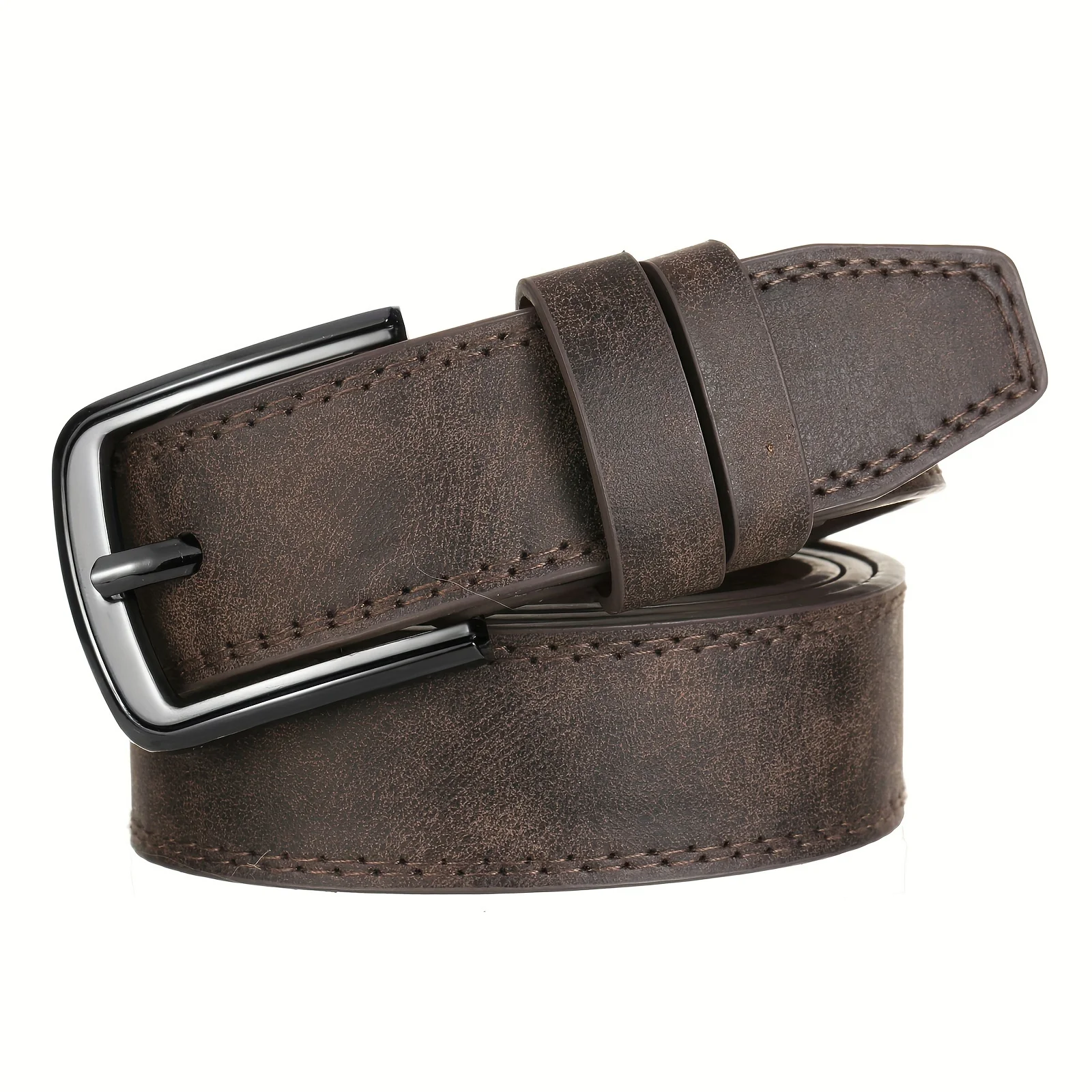 1/2pcs Men's New Spliced Alloy Buckle Easy Belt Jeans Trousers Belt Sports Play Belts Daily Decoration Versatile Male Waistband