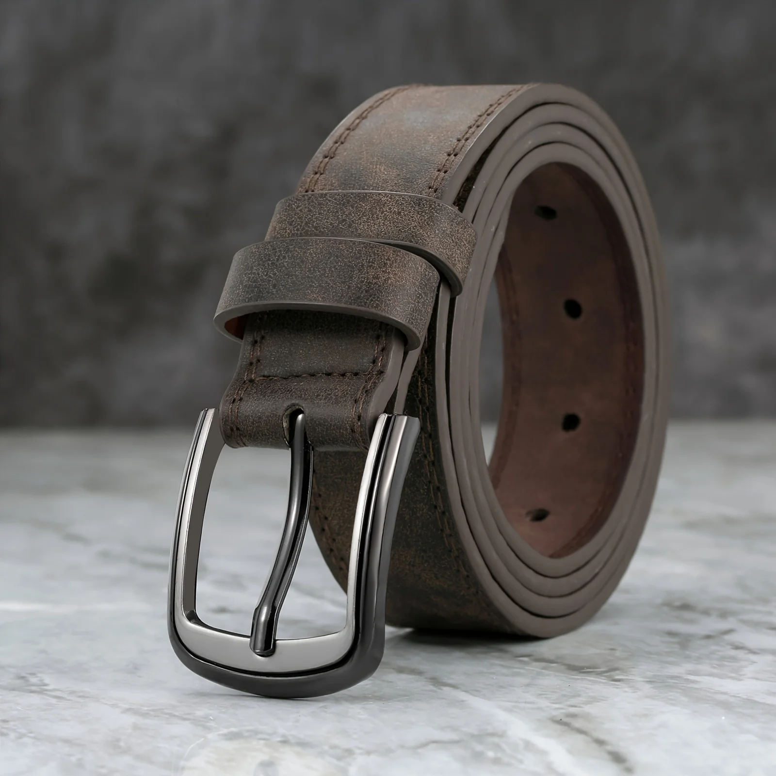 1/2pcs Men's New Spliced Alloy Buckle Easy Belt Jeans Trousers Belt Sports Play Belts Daily Decoration Versatile Male Waistband
