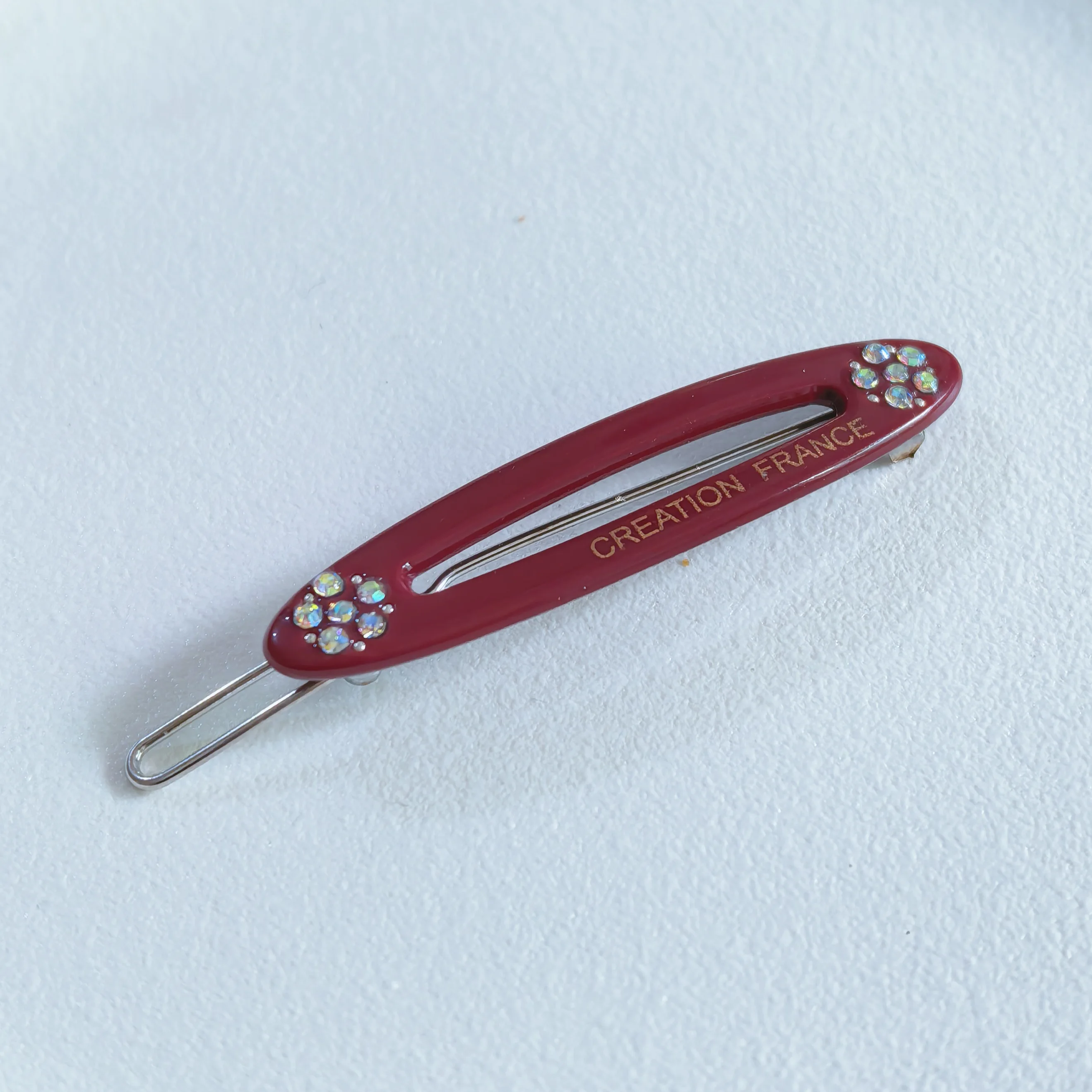 French Acetate Hair Clips Pins Fashion Side Braid Bangs Hair Pins Women Elegant Hair Barrettes Cute Hair Accessories Daily Wear