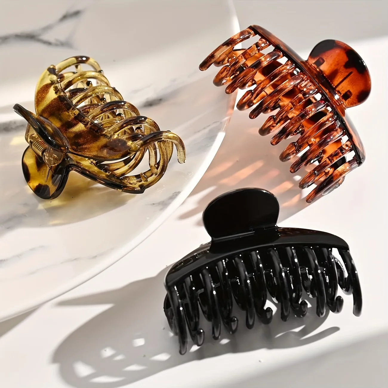 3/4 comb hairpins 2.5" medium hairpins suitable for fine hair, small matte clips, short hair, delicate hair pieces for women