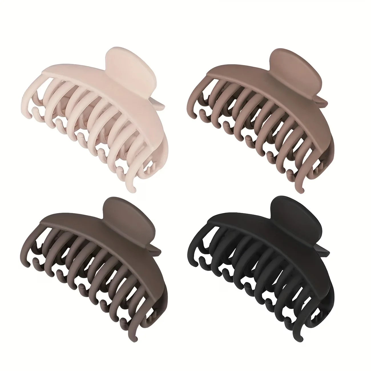 3/4 comb hairpins 2.5" medium hairpins suitable for fine hair, small matte clips, short hair, delicate hair pieces for women